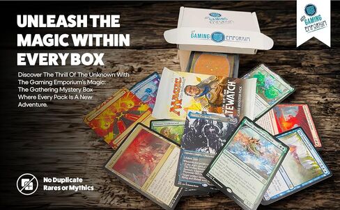 Magic: The Gathering Mystery Box (25 MTG Card lot, Plus 1 Random MTG Booster Pack) in Kuwait