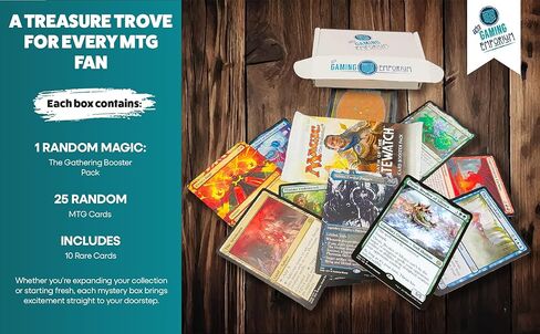Magic: The Gathering Mystery Box (25 MTG Card lot, Plus 1 Random MTG Booster Pack) in Kuwait