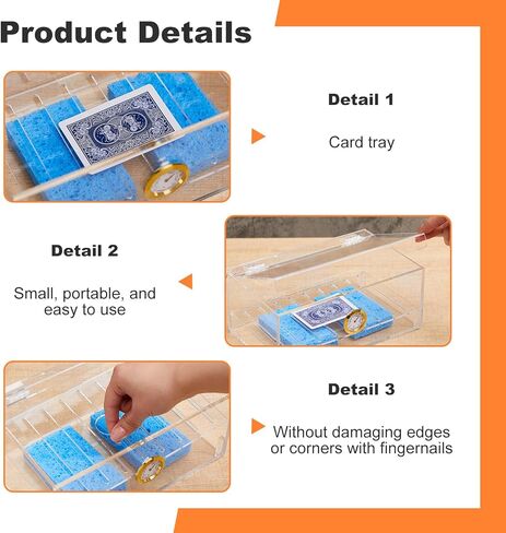 Chunful 11 Pcs Card Flattening Kit Included 1 Humidor Humidity Box, 2 Acrylic Plates, 4 Vises, 4 Clamps Card Care Tool Accessory Restoration Kit for Bent Trading Tcg Repair in Saudi Arabia