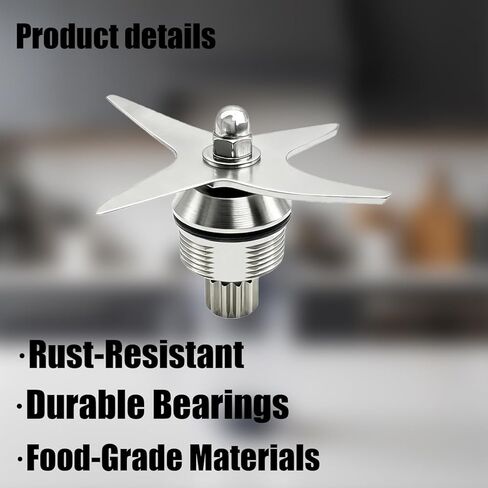 105733 105733-1 قطع غيار الشفرات المتوافقة مع استبدال شفرة الحاوية بمواصفات فيتامين 64 أونصة - مجموعة الشفرات الرطبة شديدة التحمل، متوافقة مع A2300، A2500، A3300، A3500 in Kuwait