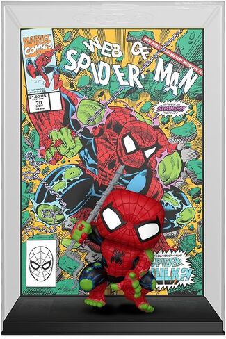 فانكو بوب! الغلاف الهزلي: Marvel - Spider-Hulk - مجسم من الفينيل قابل للتجميع - فكرة هدية - بضائع رسمية - ألعاب للأطفال والكبار - معجبو Marvel - مجسم نموذجي لهواة الجمع والعرض in Kuwait
