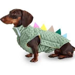 Dinosaur Clothing Dog Shirt-Dog Warm Clothes, Soft & Breathable Pet T-Shirt with Cute and Playful Silhouette Design, Dinosaur Design Sausage Dog Pet Clothing, Fashion DesignSuitable for Daily Wear in Kuwait