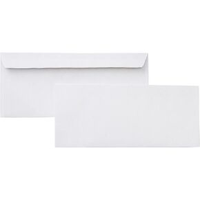 Amazon Basics #10 Security Tinted Business Envelopes, Moisture Sealed, 4-1/8 x 9-1/2 Inch - Pack of 500, White in Kuwait