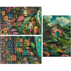 150 Pieces Mini Jigsaw Puzzles for Adults & Kids,6 x 4 Inches,Mini Puzzles,Travel Puzzle,Small Micro Puzzles,Challenging Difficult Puzzle,3 Pack Ocean Series in Saudi Arabia