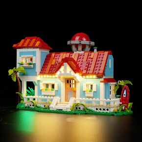 Light Kit Compatible with Lego Lilo and Stitch Beach House, LED Lighting Decoration Compatible with Lego 43268 Building Set - No Model Only Light in Kuwait