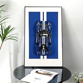 Display WallBoard for Lego Technic Porsche 911 RSR Race Car 42096, Adult Collectibles Wall Mount, Wall Decor for Lego Porsche 911 RSR Display Frame(No Car Included) in Saudi Arabia