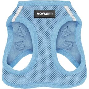 Best Pet Supplies Voyager Step-in Air Harness - All Weather Mesh, Reflective, No Pull Harness for Dogs, Cats - Secure with Hook & Loop Fastener, Buckle, Double D-Rings - Baby Blue, XS in Kuwait