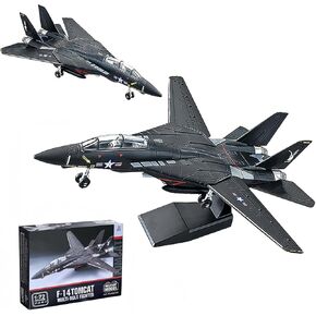 F-14 Tomcat Fighter Jet 1:72 Scale Quick Build Model Kit Airplane Military Display Model Collection or Gift (Black) in Saudi Arabia