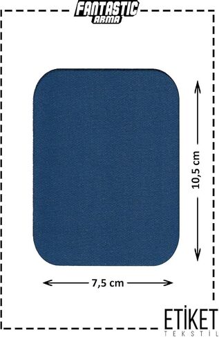4 عبوات من الرقع القماشية غير المنسوجة للملابس، والرقع الزخرفية للسترات والقمصان والسراويل، سهلة الاستخدام بدون خياطة، رقعة حديدية مطرزة وخياطة لإصلاح الملابس بنفسك (ألوان مختلطة) in Kuwait