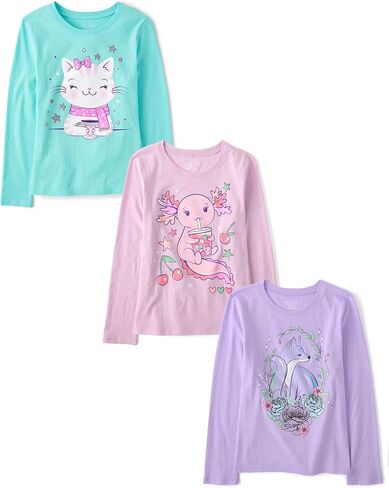 The Children's Place Long Sleeve Graphic T-Shrits in Saudi Arabia