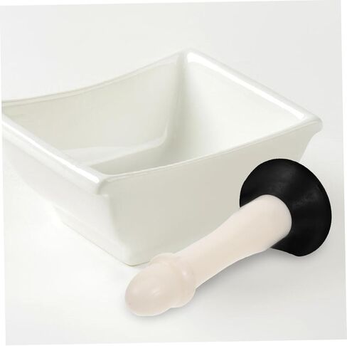 أداة تزجيج الفخار من DIYEAH مع كوب شفط للتثبيت الآمن، أداة غمس الفخار، ملحق فني من السيراميك لسهولة تطبيق الألوان وغمس التزجيج in Kuwait