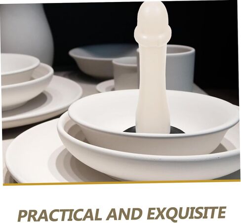 أداة تزجيج الفخار من DIYEAH مع كوب شفط للتثبيت الآمن، أداة غمس الفخار، ملحق فني من السيراميك لسهولة تطبيق الألوان وغمس التزجيج in Kuwait