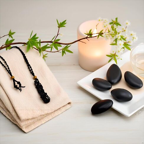 Extra Super Large Fish-Netted Crystal Cage Holders Black Necklace, Adjustable Cord Set Handwoven Rope for DIY Small Medium Quartz Stone Jewelry Making 3 Sizes (3, Medium) in Saudi Arabia
