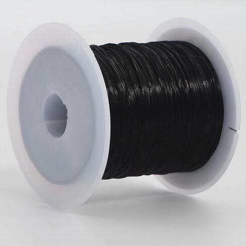 0.6mm 164ft Elastic String for Bracelets, Stretchy Bracelet String for Bracelet Making, Invisible String Thread for Beading Crafts, Jewelry Making Supplies Clear Fishing Line White in Saudi Arabia
