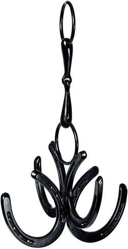Schneiders Belin Brass 4 Horseshoe Cleaning Hook Collection | Elegant Horse Motif Design for Equestrian Enthusiasts in Saudi Arabia