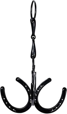 Schneiders Belin Brass 4 Horseshoe Cleaning Hook Collection | Elegant Horse Motif Design for Equestrian Enthusiasts in Saudi Arabia