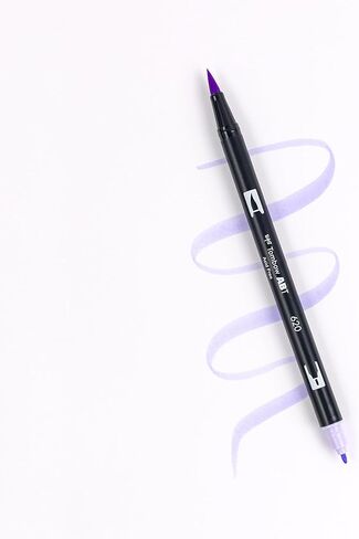 Tombow 56255 Dual Brush Pen Art Markers, Fairies, 10-Pack, Water-Based Ink, for Hand Lettering, Watercolor, Fine Art, Illustrations in Saudi Arabia