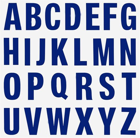26 Sheets Iron on Letters for Clothing, 6 Inch Heat Transfer Letter Patches for Backpack，Jerseys，Printing DIY Craft - White in Saudi Arabia