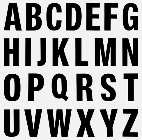 26 Sheets Iron on Letters for Clothing, 6 Inch Heat Transfer Letter Patches for Backpack，Jerseys，Printing DIY Craft - White in Saudi Arabia