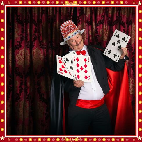 24 Pcs Welcome to the Carnival Top Bulk Hats Circus Party Paper Clown Hats for Carnivals Festival Holiday Parade Clown Jester Performance Halloween Christmas Cosplay Party Decor in Saudi Arabia