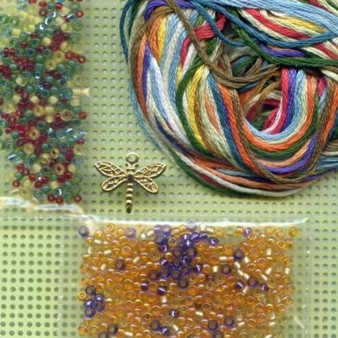 Love Gardening Beaded Counted Cross Stitch Charmed Ornaments Kit Mill Hill 2013 I Love MH163103 in Saudi Arabia