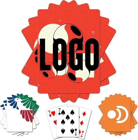 10 Decks Custom Logo Playing Cards. Personalized Product Photo Playing Cards to Enhance Corporate Culture, Ideal for Corporate Product Promotion, Available for Bulk Ordering(10-5000)(Back) in Saudi Arabia