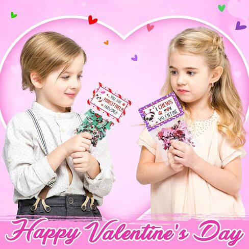 24PCS Valentines Day Cards for Kids School Classroom with Cat & Dog Jigsaw Puzzles Toys Birthday Gifts Party Favors for Toddlers Boys Girls Goodie Bag Stuffers Treat Bulk Valentine Day Exchange Gifts in Saudi Arabia