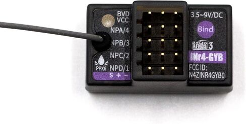 GoolRC Flysky Remote Control Noble NB4 Gyro Receiver 4 Channels INr4 GYB, for Flysky NB4, Noble Lite, Noble Pro Radio Transmitter AFHDS 3 in Saudi Arabia