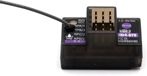 GoolRC Flysky Remote Control Noble NB4 Gyro Receiver 4 Channels INr4 GYB, for Flysky NB4, Noble Lite, Noble Pro Radio Transmitter AFHDS 3 in Saudi Arabia