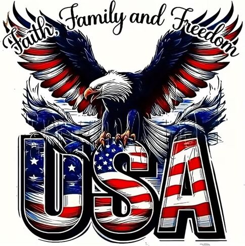 KTHOFCY 5D DIY USA Eagle Diamond Painting Kits for Adults,Patriotic American Totem Full Drill Embroidery Cross Stitch Crystal Rhinestone Paintings Arts Wall Decor Painting Dots Kits 11.8X11.8 inch in Saudi Arabia