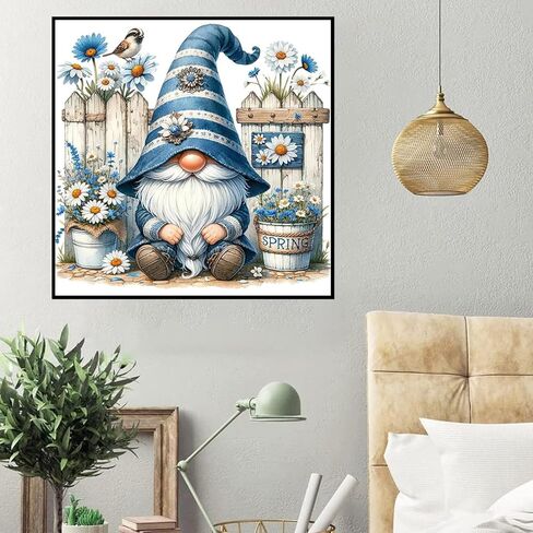 HHMATITS Diamond Art Kits for Adults, Beach Diamond Painting Kits for Adults Beginner, 5D DIY Full Drill Round Diamonds Art Painting for Home Wall Decor Gift 12x16inch in Saudi Arabia