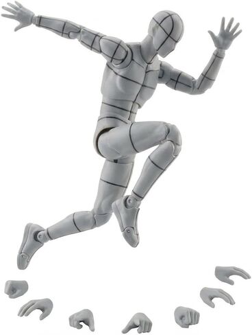 Kosik SHF Figuarts Body Kun -Wireframe- Sports Edition Figure (Gray Color Ver.) (Wireframe) in Saudi Arabia