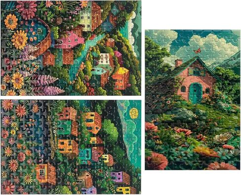150 Pieces Mini Jigsaw Puzzles for Adults & Kids,6 x 4 Inches,Mini Puzzles,Travel Puzzle,Small Micro Puzzles,Challenging Difficult Puzzle,3 Pack Ocean Series in Saudi Arabia