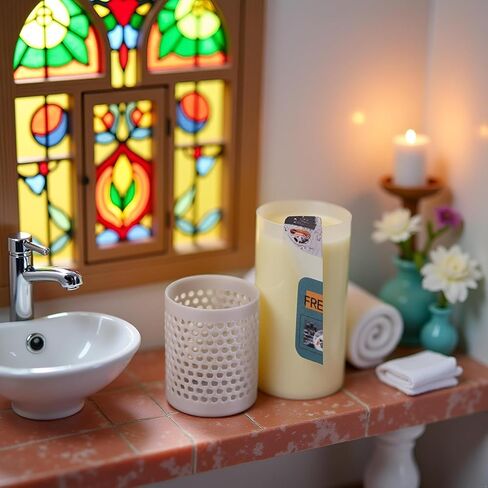 Dollhouse Mini Storage and Laundry Basket, Gray, 1:12 Scale, Plastic Bathroom Laundry Accessory in Saudi Arabia