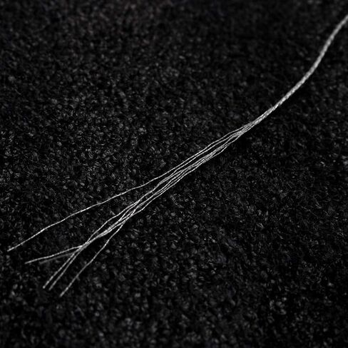 Pengxiaomei 218 Yards/656 Feet Metallic Cord, 2 Spool Metallic Thread Silver Jewelry Thread Silver Craft String Tinsel String Craft Making Cord(0.5mm) in Kuwait