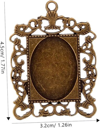 Elegant Base Bezel Pendant Blanks DIY Jewelry Making Kit with Pendant Trays Bezel Frames in Saudi Arabia
