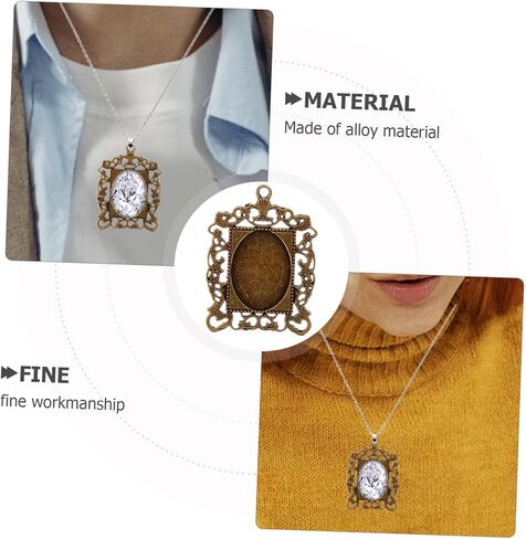 Elegant Base Bezel Pendant Blanks DIY Jewelry Making Kit with Pendant Trays Bezel Frames in Saudi Arabia