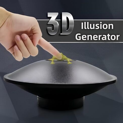 3D Mirascope عرض الصور البصرية الهولوغرام صورة الخالق 6 "الوهم الفوري صانع التعليم العلمي مجموعات سحرية in Kuwait