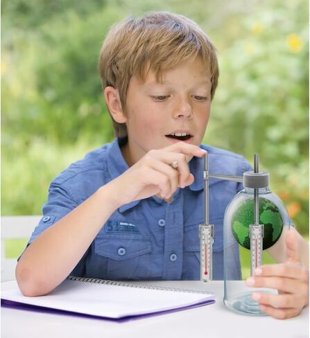 4M: Green Science - Weather Science - DIY Mini Observatory Kit, Static Electricity, Lightning-Cloud Formation, Build A Water Cycle Model, STEAM Kid 5+ in Saudi Arabia