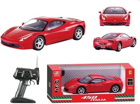 Braha Ferrari 458 Italia RC Car 1:14 Scale Remote Control Vehicle with Full Functionality & Realistic Design in Saudi Arabia