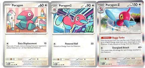 Porygon-Z 144/182 - Paradox Rift - مجموعة بطاقات بوكيمون 3 in Kuwait