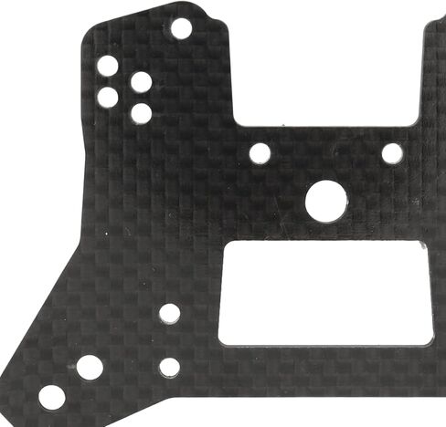 Front Rear Shock Tower Mount, Front Rear Shock Tower Bracket Easy Installation Carbon Fiber Damper Shock Mount for Traxxas Sledge in Saudi Arabia