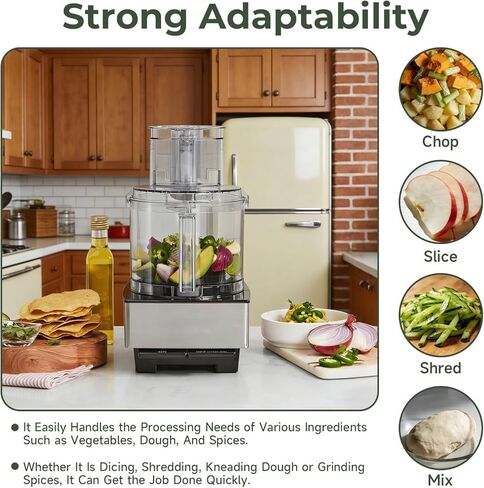 محضرة طعام صغيرة متوافقة مع كويزينارت DLC-5 DLC-10C DLC-10S DLC-10P DFP-7BC استبدال #: DLC-120BGTX-1 in Kuwait