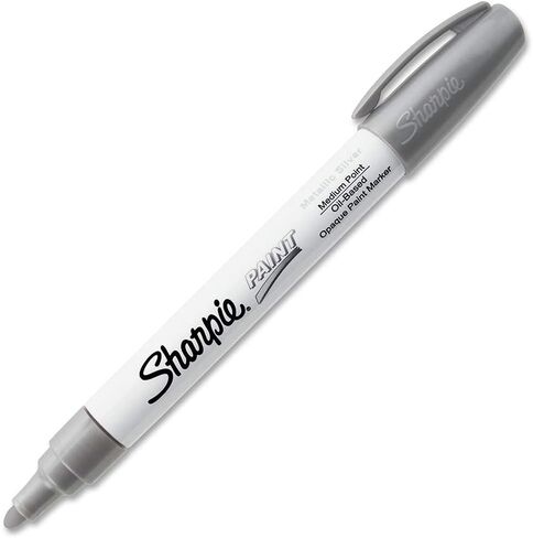 Medium Point Paint Marker [Set of 3] Color: Silver in Saudi Arabia