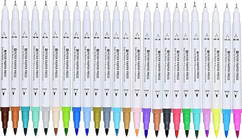 Studio Series Pastel Dual-tip Markers - 24 colors in Saudi Arabia
