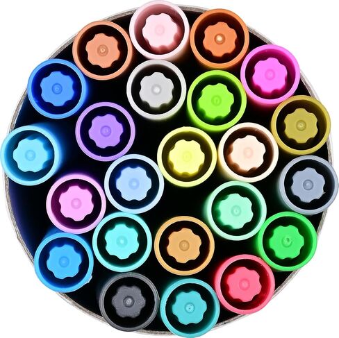 Studio Series Pastel Dual-tip Markers - 24 colors in Saudi Arabia