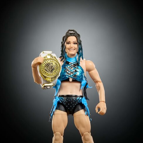 Mattel WWE Elite Action Figure & Accessories، مجموعة السلسلة #124، ليرا فالكريا مقاس 6 بوصات مع 25 نقطة مفصلية وأيدي قابلة للتبديل in Kuwait