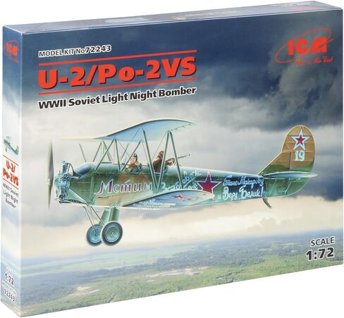 ICM ICM72243 1:72-U-2/Po-2VS, WWII Soviet Night Bomber in Saudi Arabia
