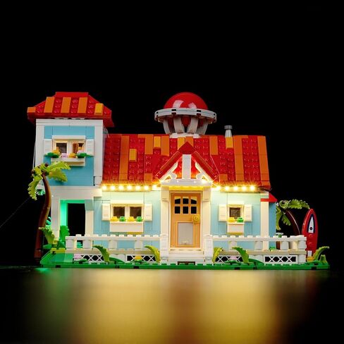 Light Kit Compatible with Lego Lilo and Stitch Beach House, LED Lighting Decoration Compatible with Lego 43268 Building Set - No Model Only Light in Kuwait