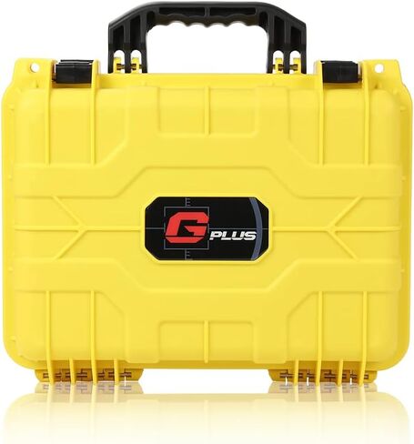 GRAND ORANGE Graded Card Storage Box Fit BGS PSA SGC FGS Graded Sports Trading Cards, Hold 75 Graded Cards or 250 Ungraded Cards Heavy Duty Weatherproof Case Yellow in Saudi Arabia